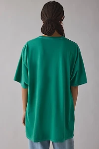 Monte Carlo Team Crest Graphic Oversized T-Shirt Dress