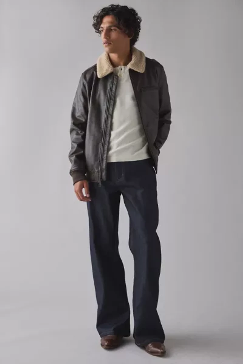 BDG Slacker Premium Selvedge Relaxed Flare Jean