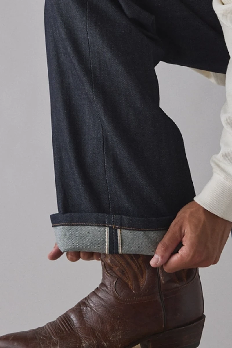 BDG Slacker Premium Selvedge Relaxed Flare Jeans