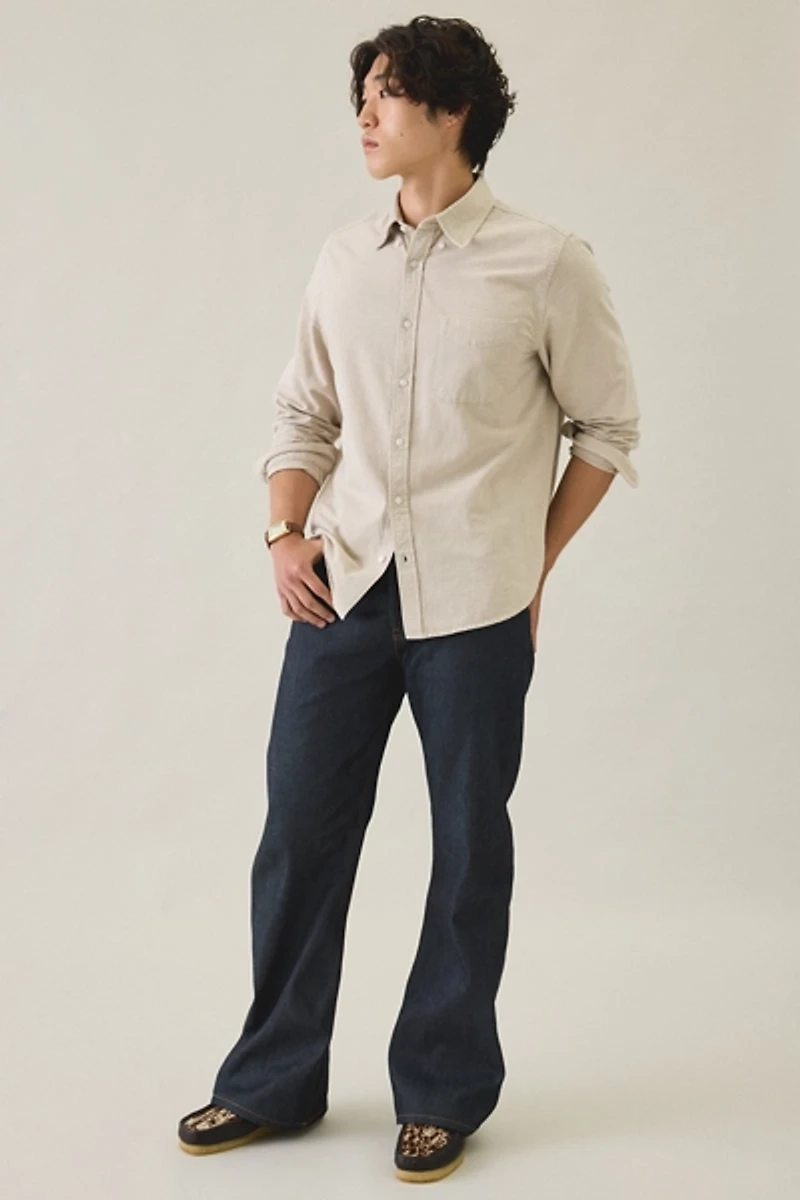 BDG Slacker Premium Selvedge Relaxed Flare Jeans