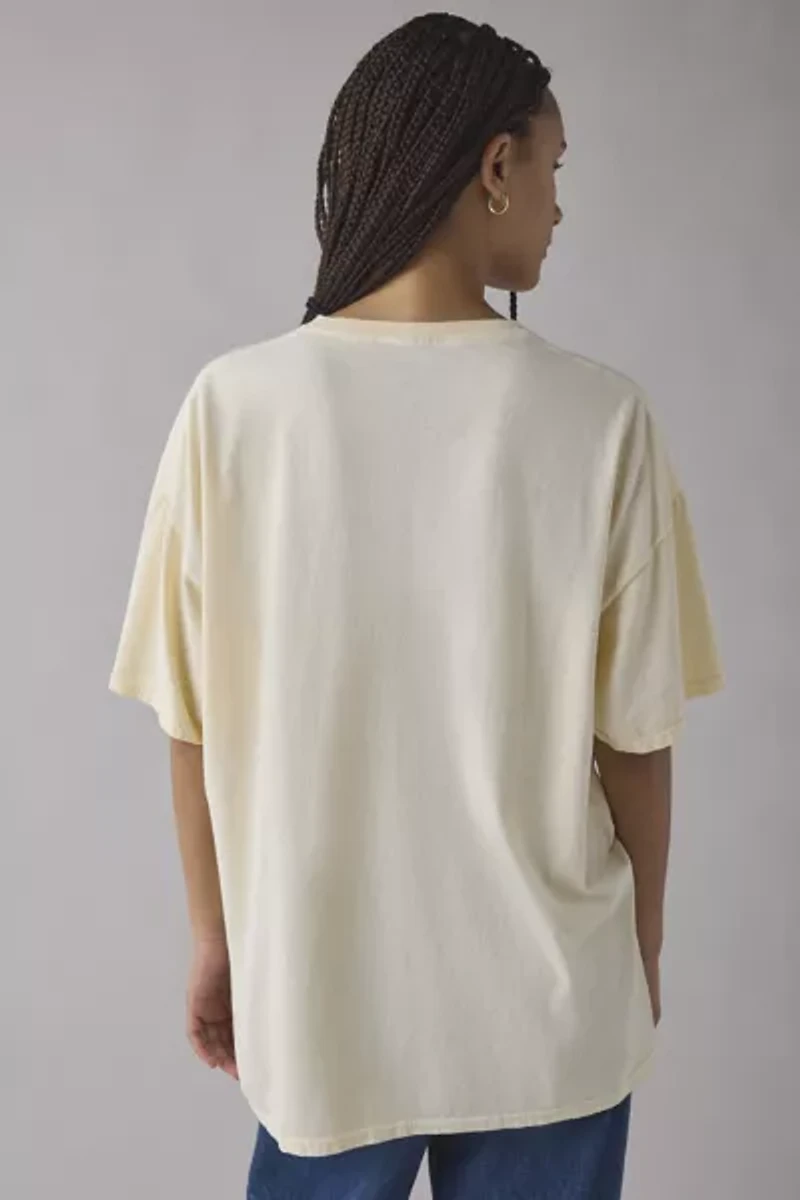 Palm Springs Prestige Sports Club Crest Graphic Oversized T-Shirt Dress