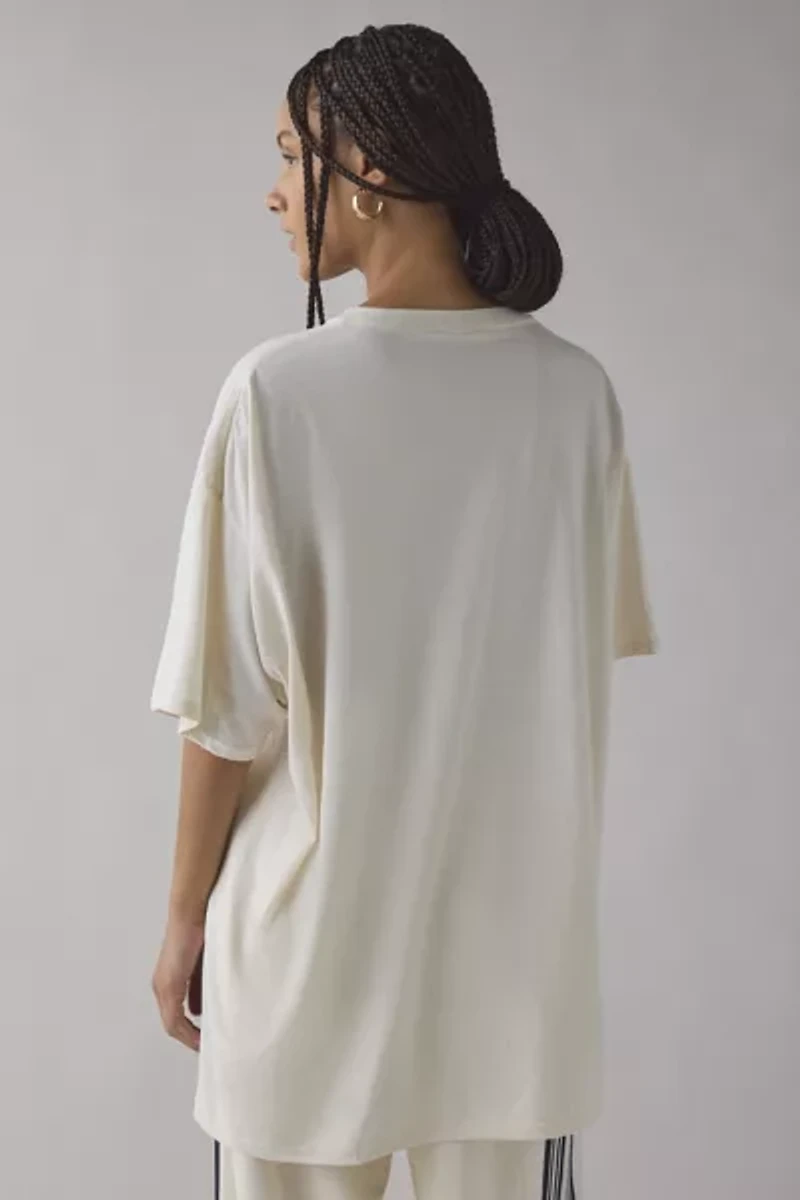 Montserrat Tennis Club Crest Graphic Oversized T-Shirt Dress