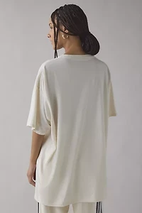 Montserrat Tennis Club Crest Graphic Oversized T-Shirt Dress