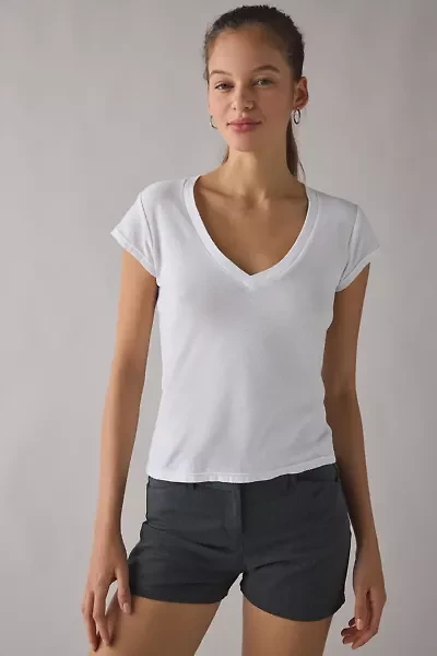 BDG Vee Neck Short Sleeve Spill The Tee