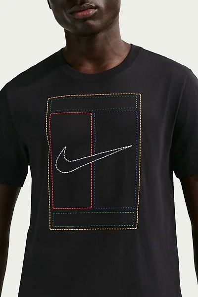 Nike Tennis Court Graphic Tee