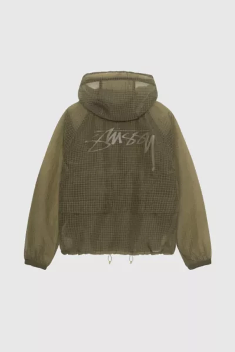 Stussy Transparent Ripstop Beach Shell Jacket
