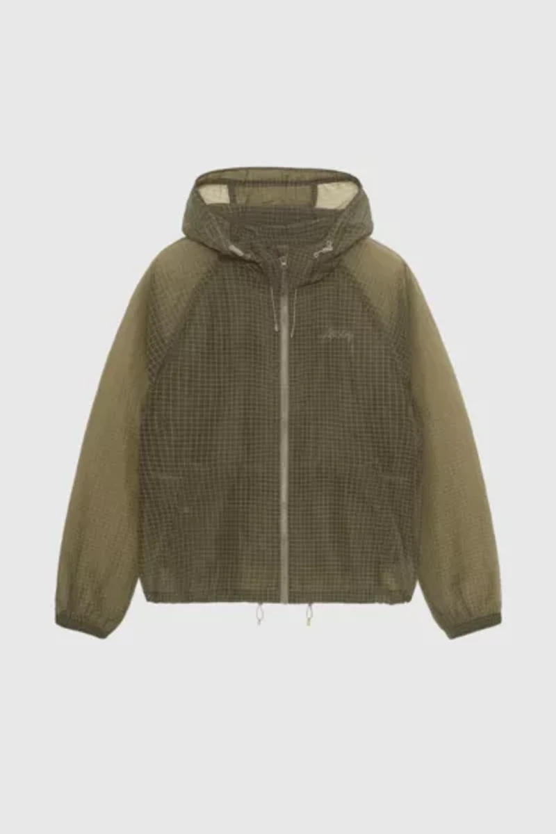 Stussy Transparent Ripstop Beach Shell Jacket