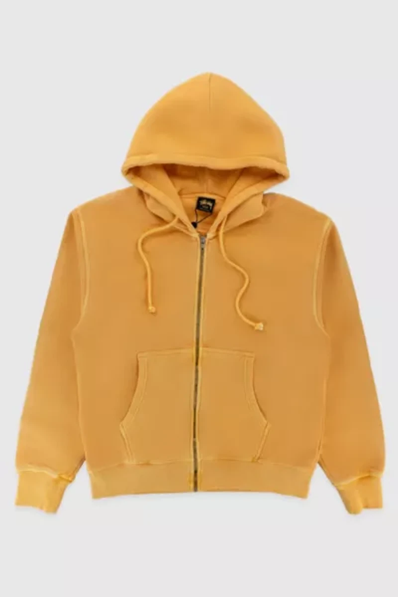 Stussy Buana Pigment Dyed Zip-up Hoodie