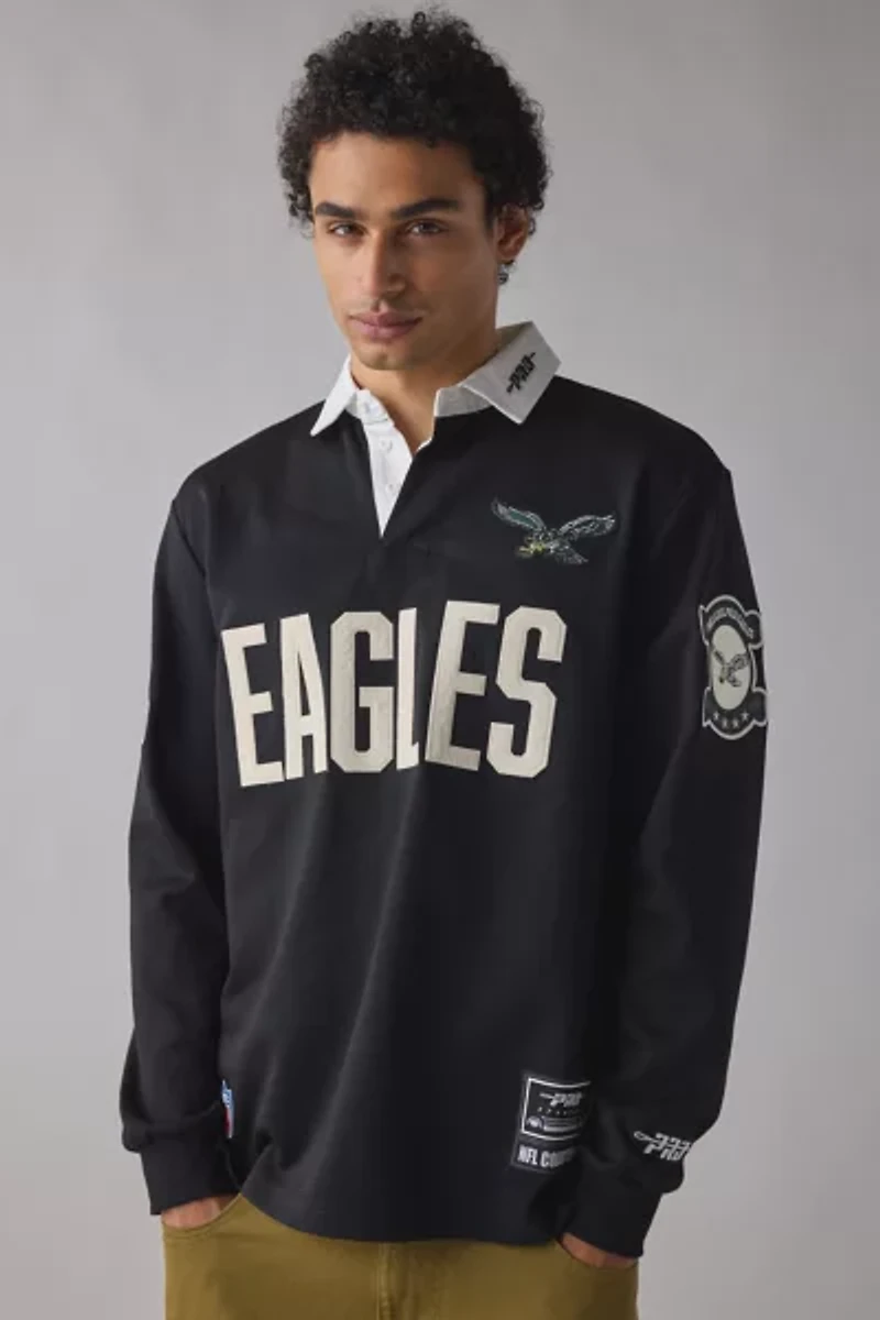 Pro Standard NFL Philadelphia Eagles Rugby Jersey Long Sleeve Shirt