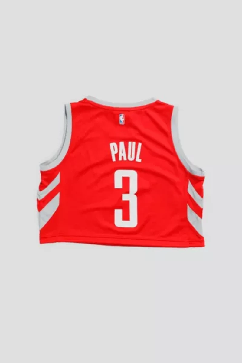 Frankie Collective Rework Houston Rockets NBA Crop Jersey
