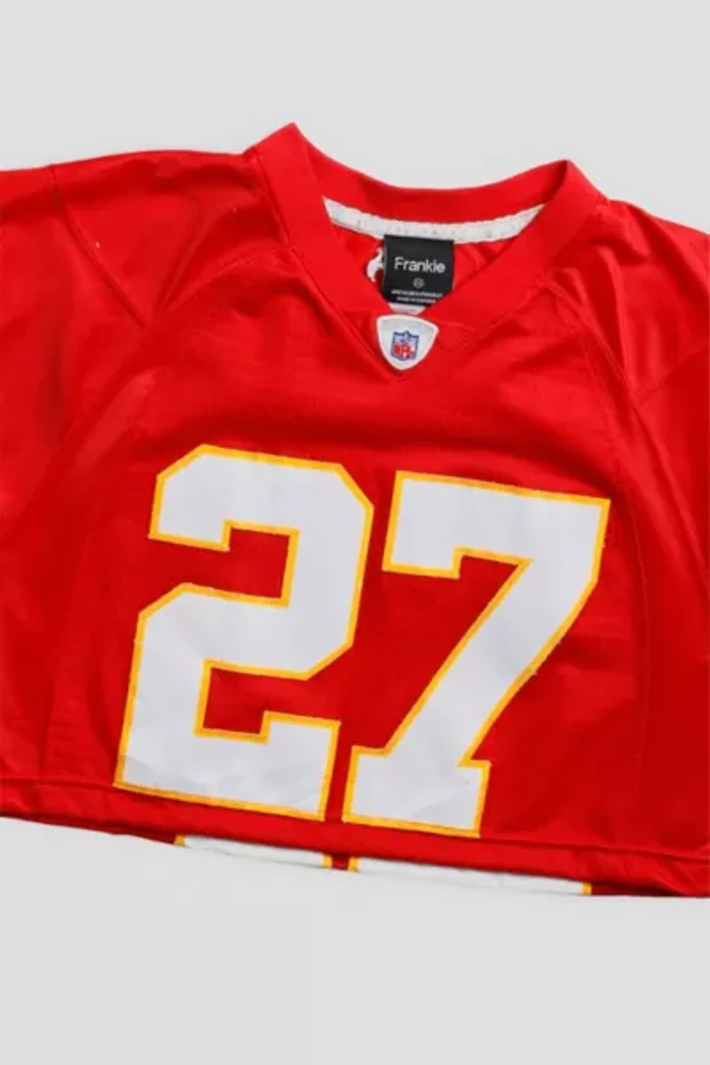 Frankie Collective Crop Kansas City Chiefs NFL Jersey 002