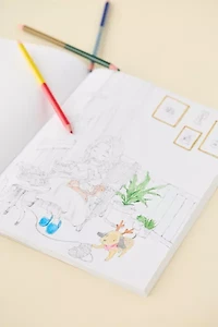 The Forest Girl's Coloring Book By Aeppol
