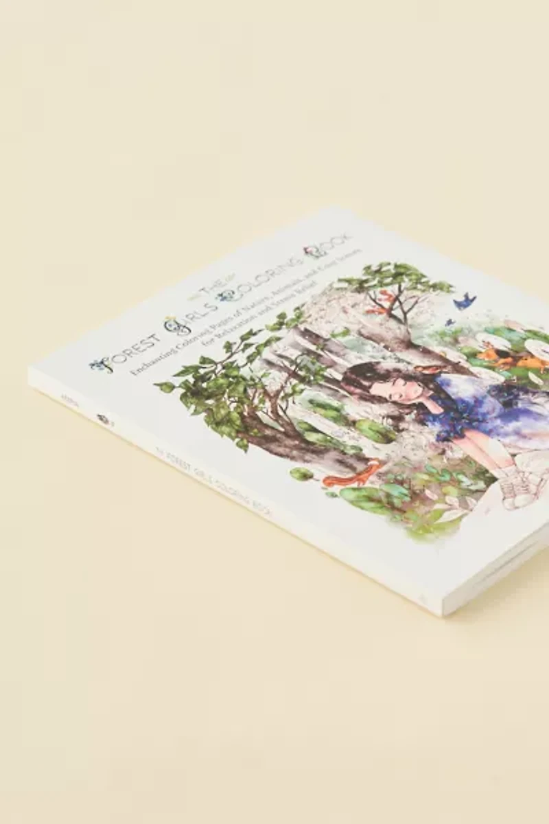 The Forest Girl's Coloring Book By Aeppol