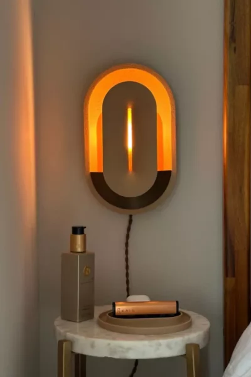 Pure MDRN Dune Plug-in Sconce