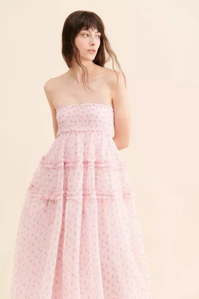 Sister Jane Celandine Ditsy Bandeau Dress