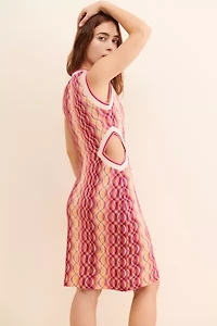 Anna Sui Wave Rider Knit Dress