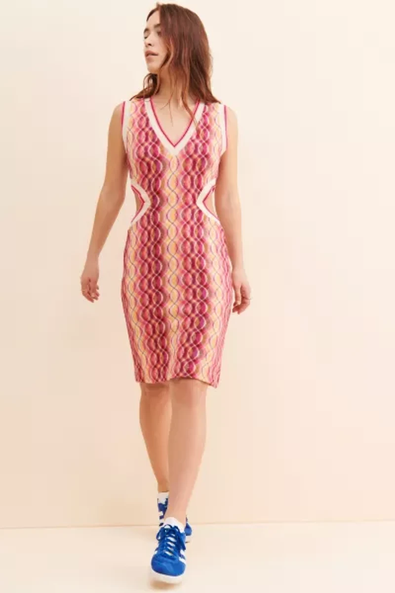 Anna Sui Wave Rider Knit Dress