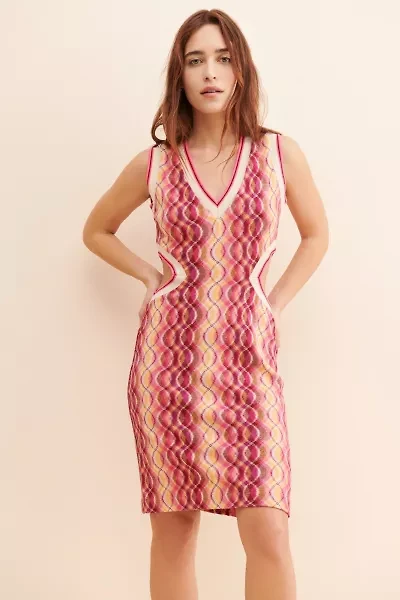 Anna Sui Wave Rider Knit Dress