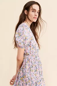 Sister Jane Floral Fields Midi Wrap Dress