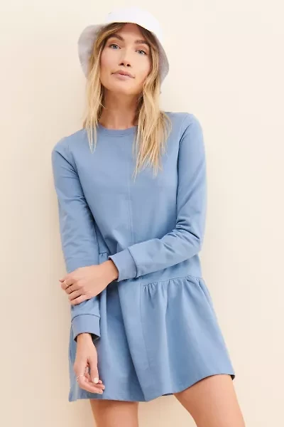 English Factory Mini Sweatshirt Dress
