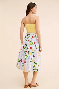 Lisa Says Gah Maeve Picnic Midi Skirt
