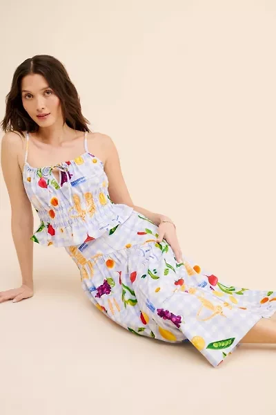 Lisa Says Gah Maeve Picnic Midi Skirt