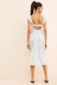 For Love & Lemons Paloma Midi Slip Dress