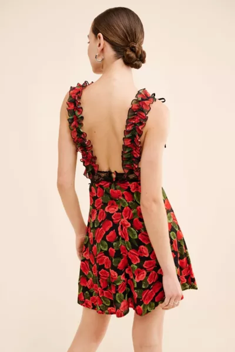 For Love & Lemons Varvera Mini Dress
