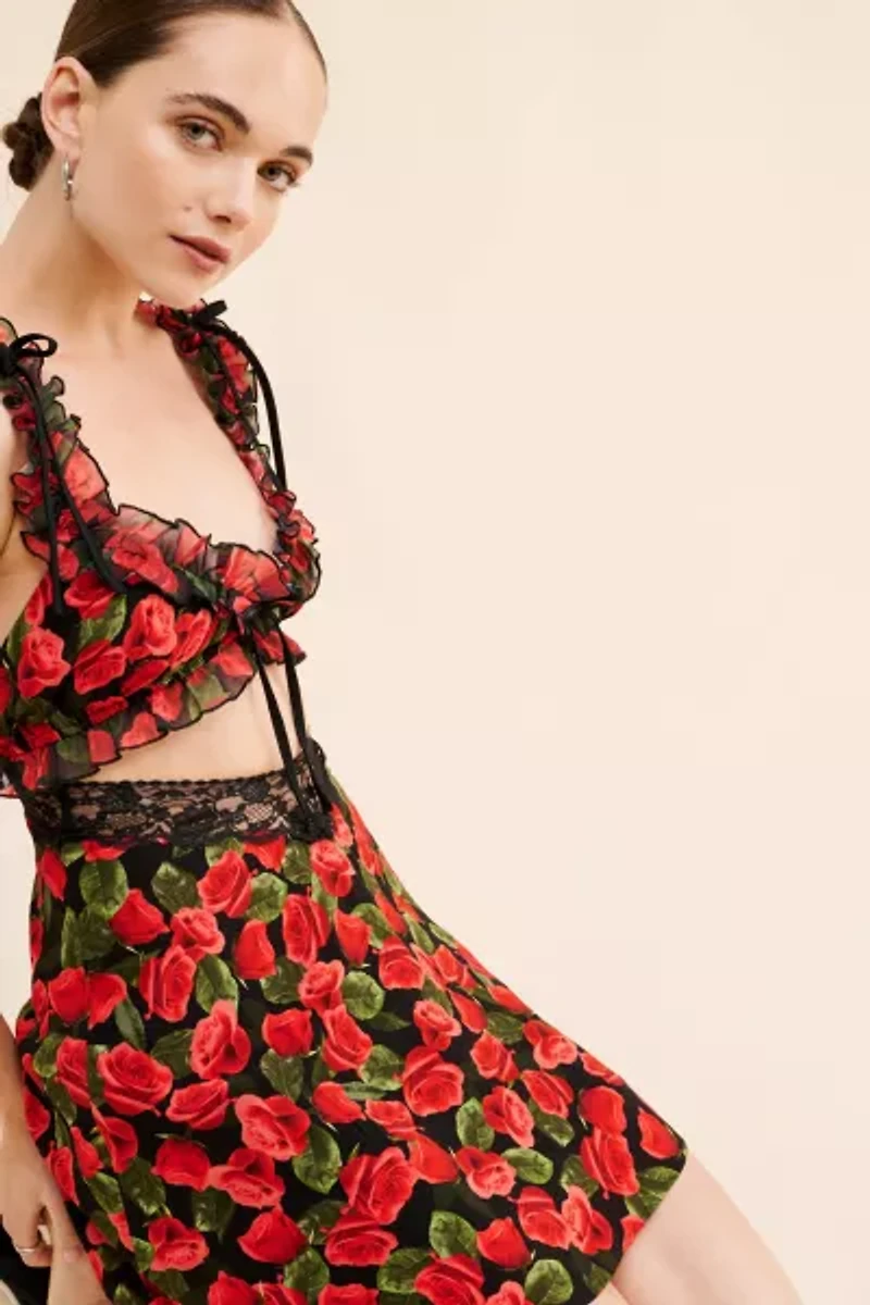 For Love & Lemons Varvera Mini Dress