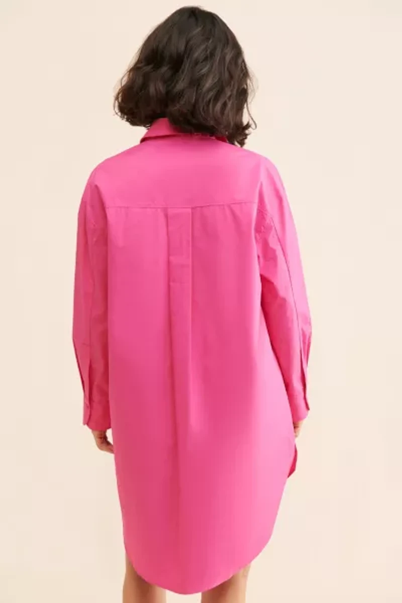 English Factory Oversized Mini Shirtdress