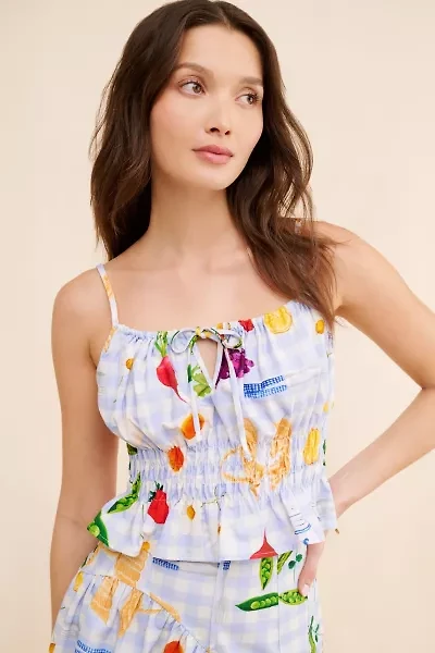 Lisa Says Gah Alessandra Picnic Top