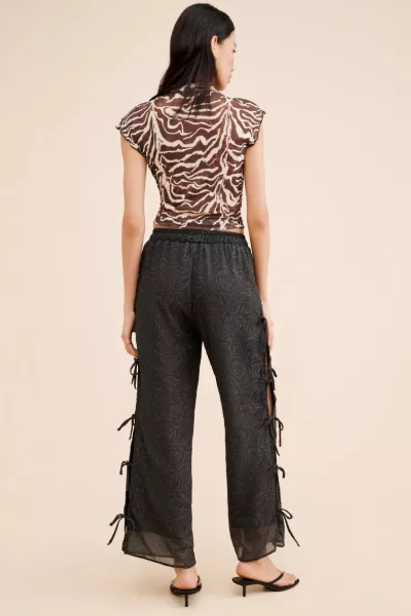 Lisa Says Gah Evelyn Tie Pants