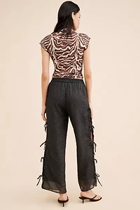 Lisa Says Gah Evelyn Tie Pants