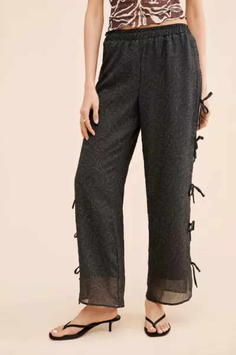 Lisa Says Gah Evelyn Tie Pants