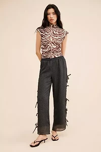 Lisa Says Gah Evelyn Tie Pants