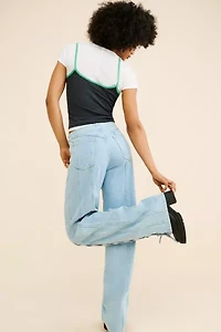 Lioness Daydream Tie Up Jeans