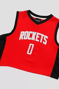 Frankie Collective Rework Houston Rockets NBA Crop Jersey