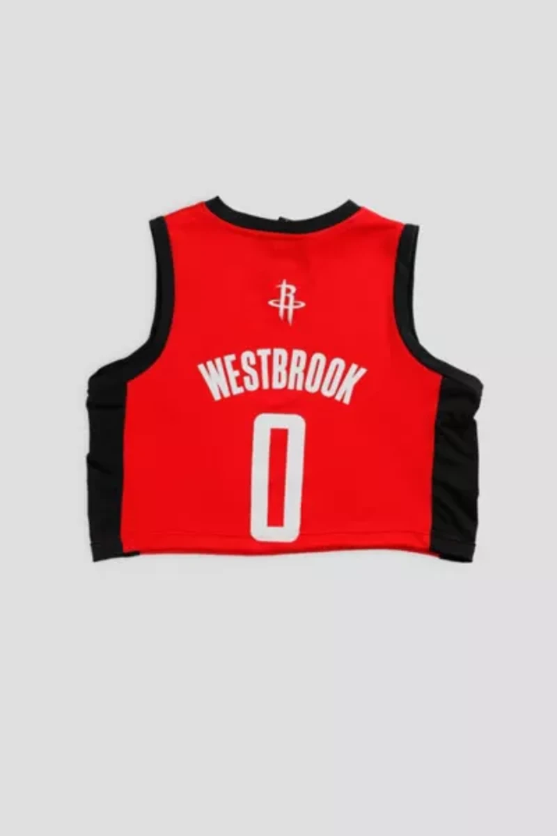 Frankie Collective Rework Houston Rockets NBA Crop Jersey