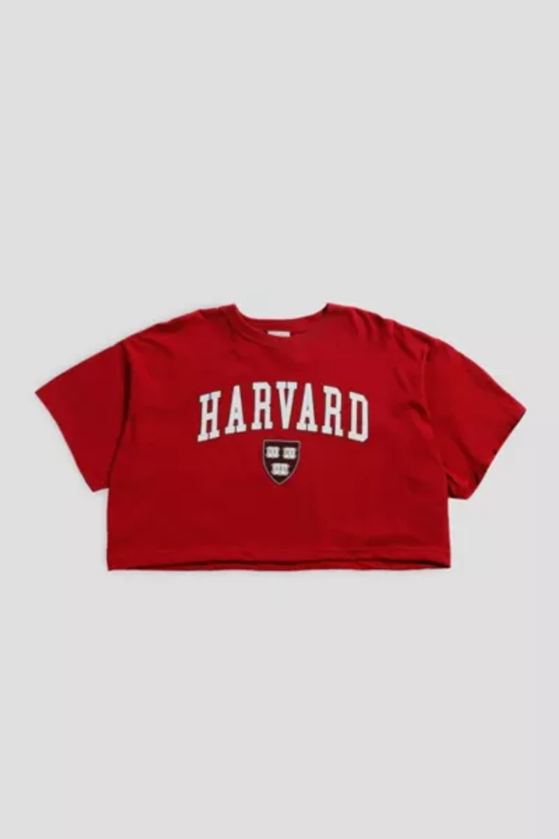 Frankie Collective Rework Harvard Crop Tee