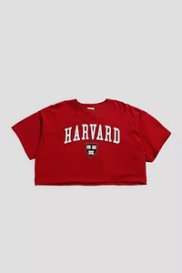 Frankie Collective Rework Harvard Crop Tee