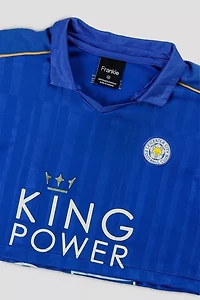 Frankie Collective Rework Crop Leicester Soccer Jersey