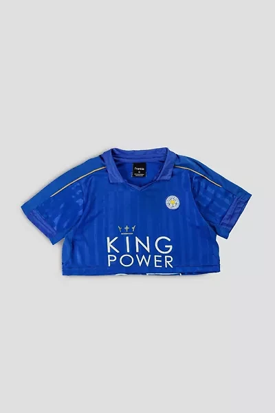 Frankie Collective Rework Crop Leicester Soccer Jersey