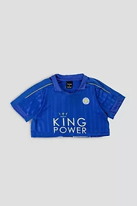 Frankie Collective Rework Crop Leicester Soccer Jersey