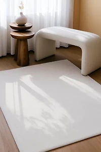 Jubi Solid Color Hand Tufted Wool Rug