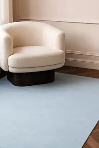 Jubi Solid Color Hand Tufted Wool Rug
