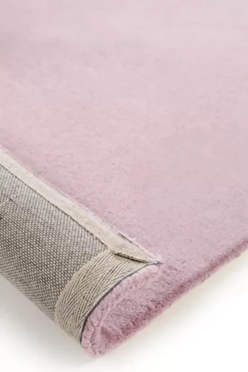 Jubi Solid Color Hand Tufted Wool Rug