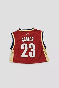 Frankie Collective Cleveland Cavaliers NBA Crop Jersey 006