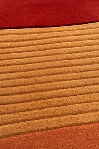 Jubi Sunset Mosaic Arch Hand Tufted Wool Rug
