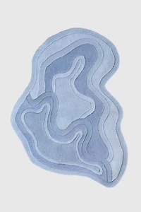 Jubi Rolling Tides Hand Tufted Wool Rug