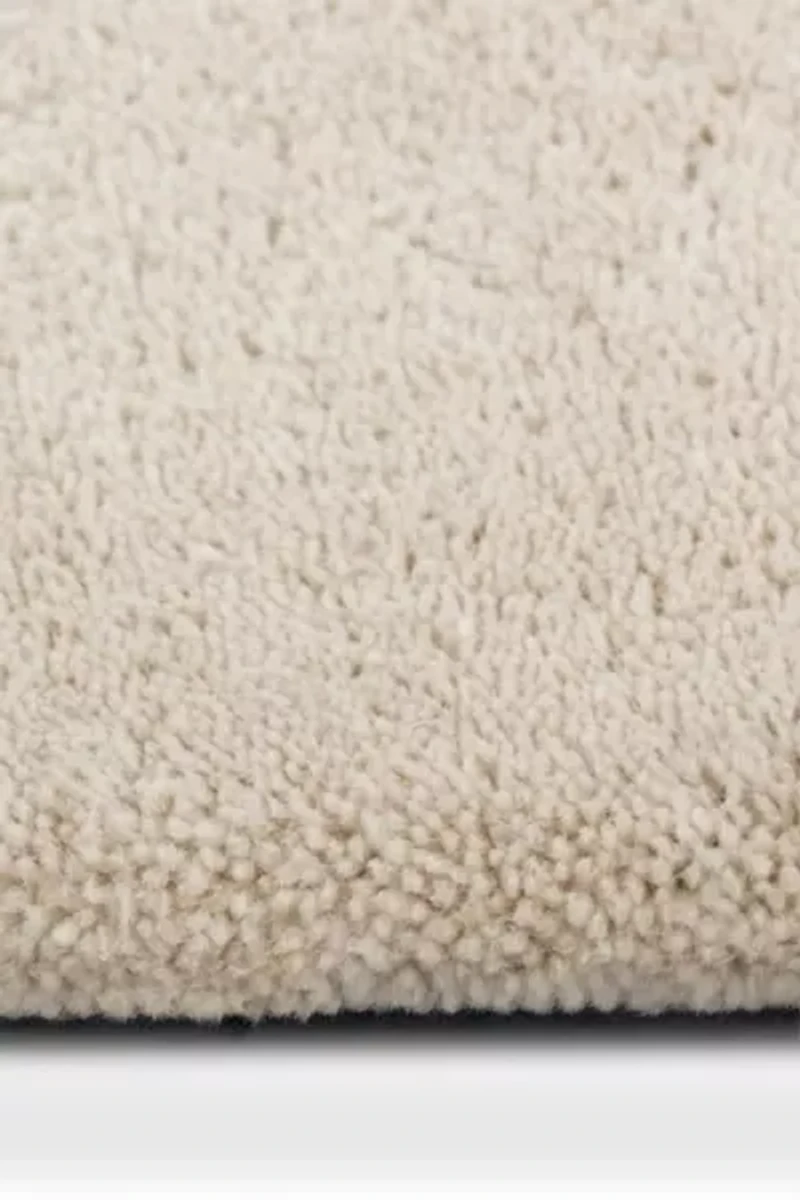 Jubi Zig Zag Round Hand Tufted Wool Rug